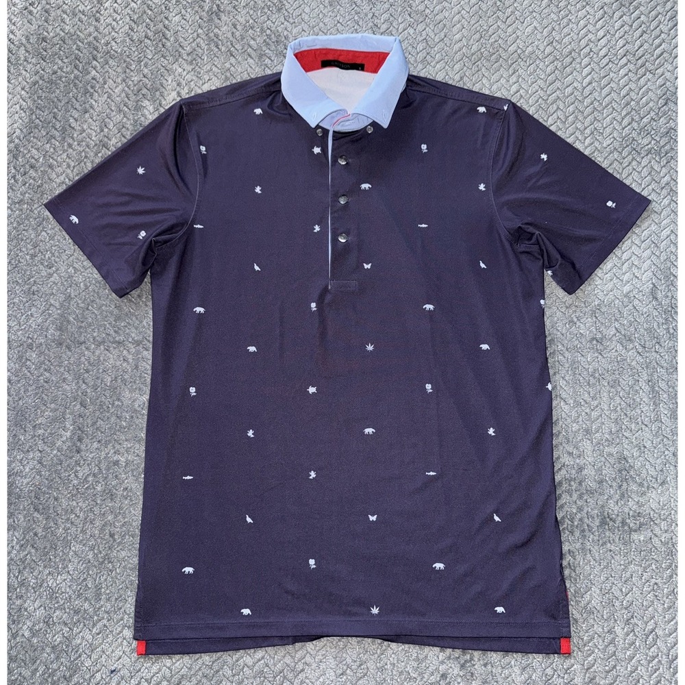 Greyson Men's Spirit Of California Polo Golf Stretch Performance Size Small
